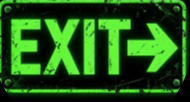 EXIT arrow logo